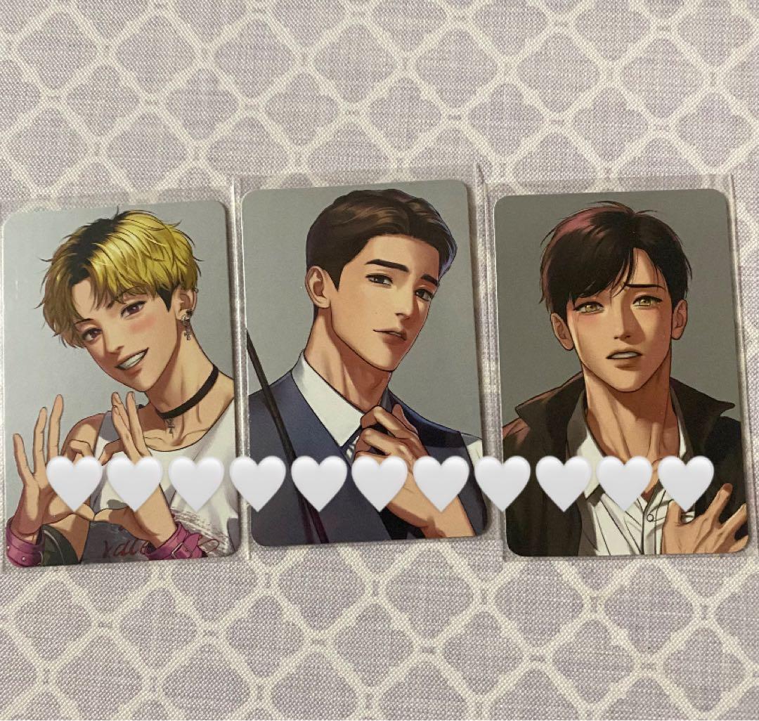 BJ Alex トレーディングカード 3枚セットbj アレックス bl