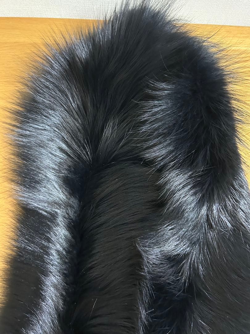 ドゥーズィエムクラス フォックスファーストール ティペット　リアルファー