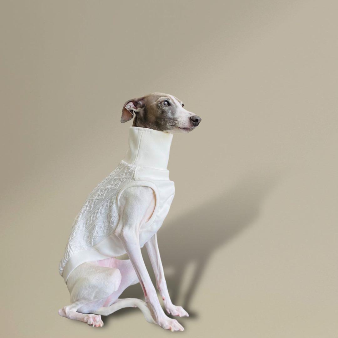 ⑭アラン風ニットトップス