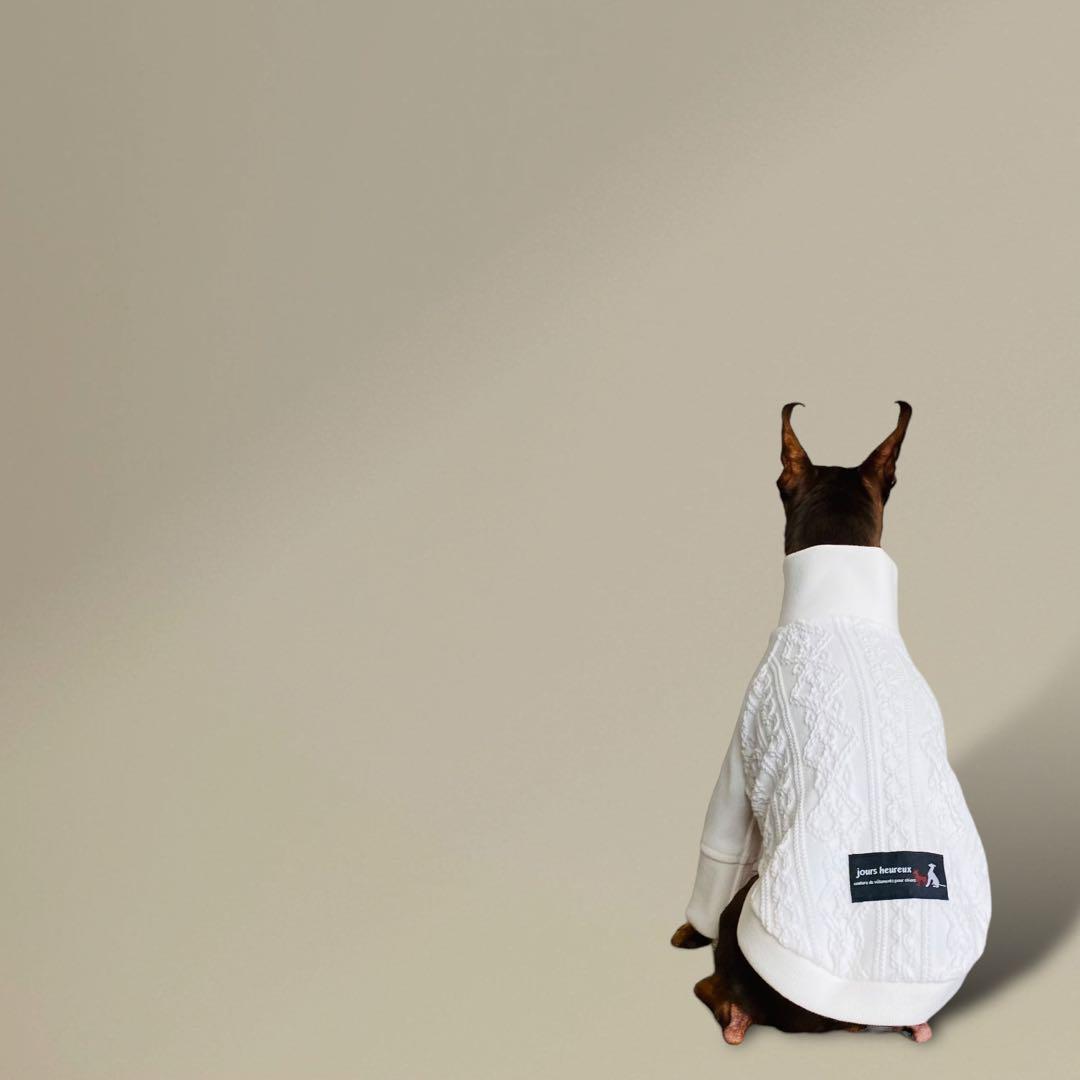 ⑭アラン風ニットトップス