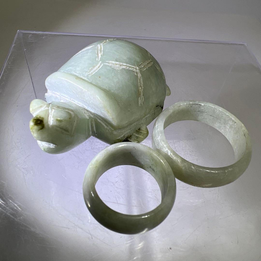 本翡翠アクセサリー色々　タエチ　211g 東里8-0109☆2F
