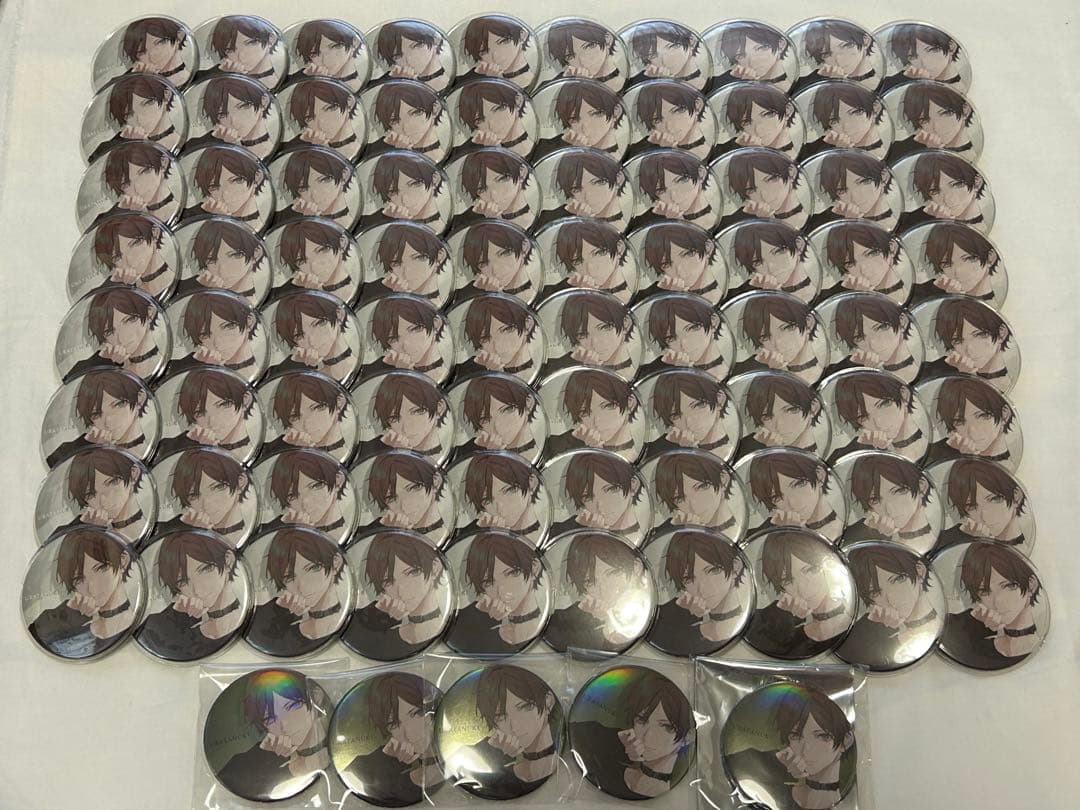 あ*様 うらたぬき 缶バッジ シャドウ