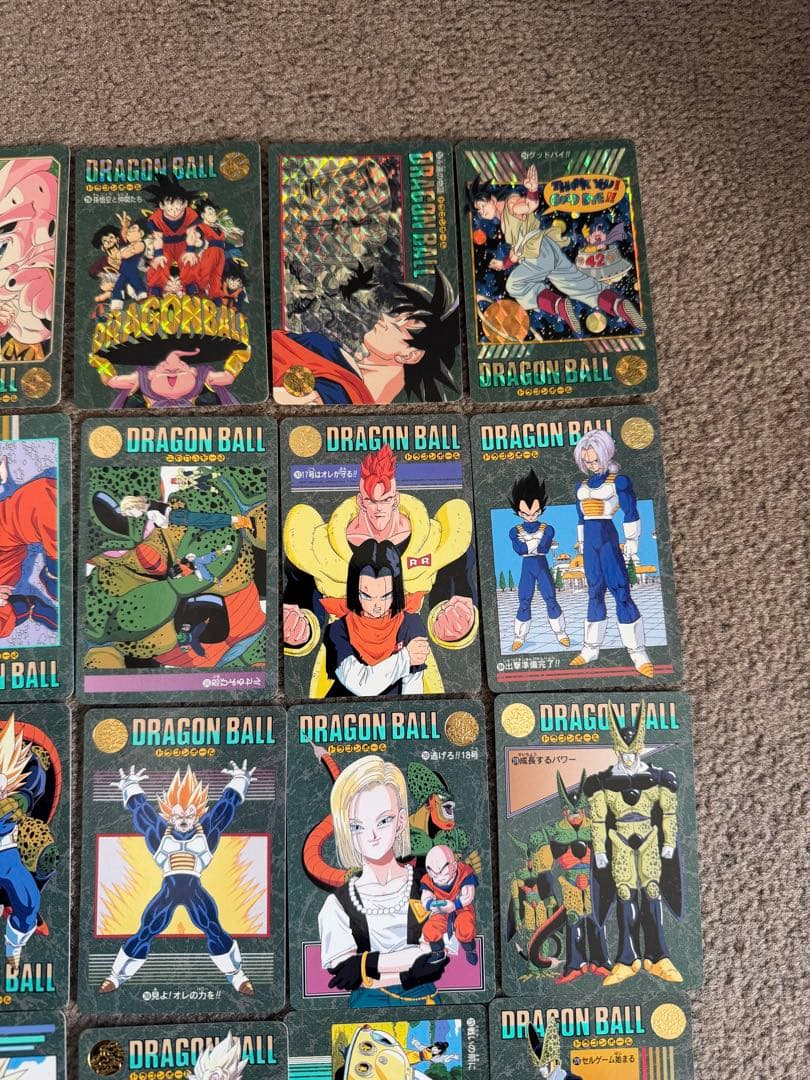 ドラゴンボール カードダス ビジュアルアドベンチャー95EX 42種 フルコンプ