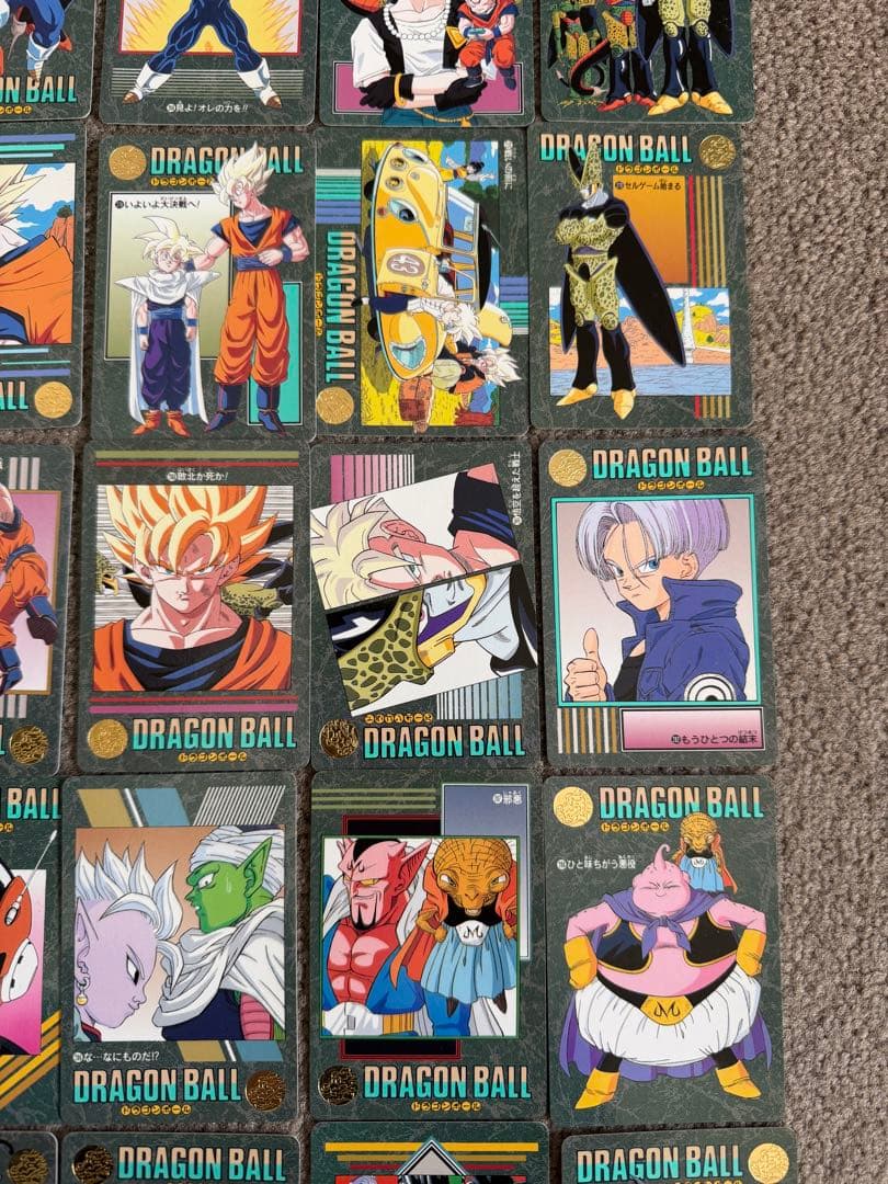 ドラゴンボール カードダス ビジュアルアドベンチャー95EX 42種 フルコンプ