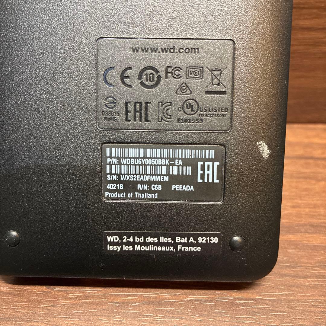 こ*ん様 WD 5TB 外付けハードディスク USB 3.0 Micro-B