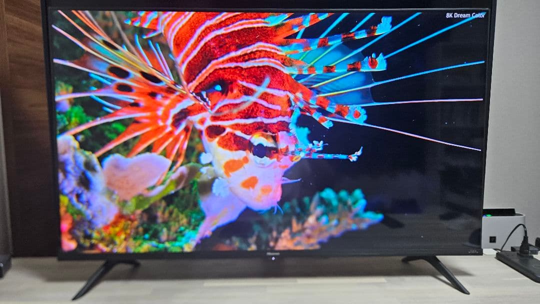 美品 ハイセンス 43V型 4K対応液晶テレビ 4Kチューナー内蔵 43E65G