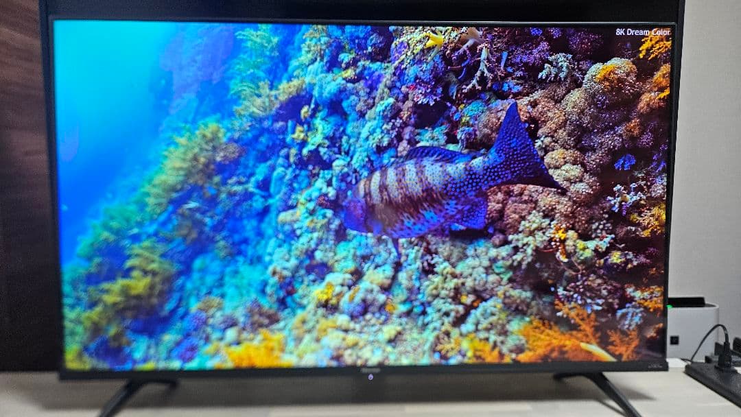 美品 ハイセンス 43V型 4K対応液晶テレビ 4Kチューナー内蔵 43E65G