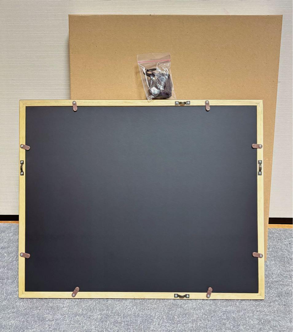 【F4号】手描き油彩画　熊谷守一【猫】額縁　未使用額　サイン　共シール　人気作品