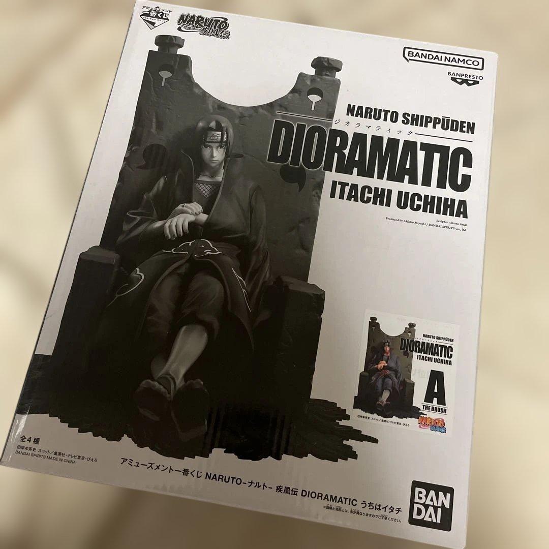 箱あり　ナルト 一番くじ うちはイタチ A賞 DIORAMATIC フィギュア