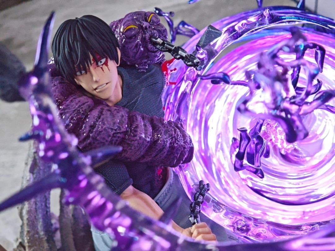 呪術廻戦 五条悟 伏黒甚爾 茈 ガレージキット フィギュア 1/6スケール