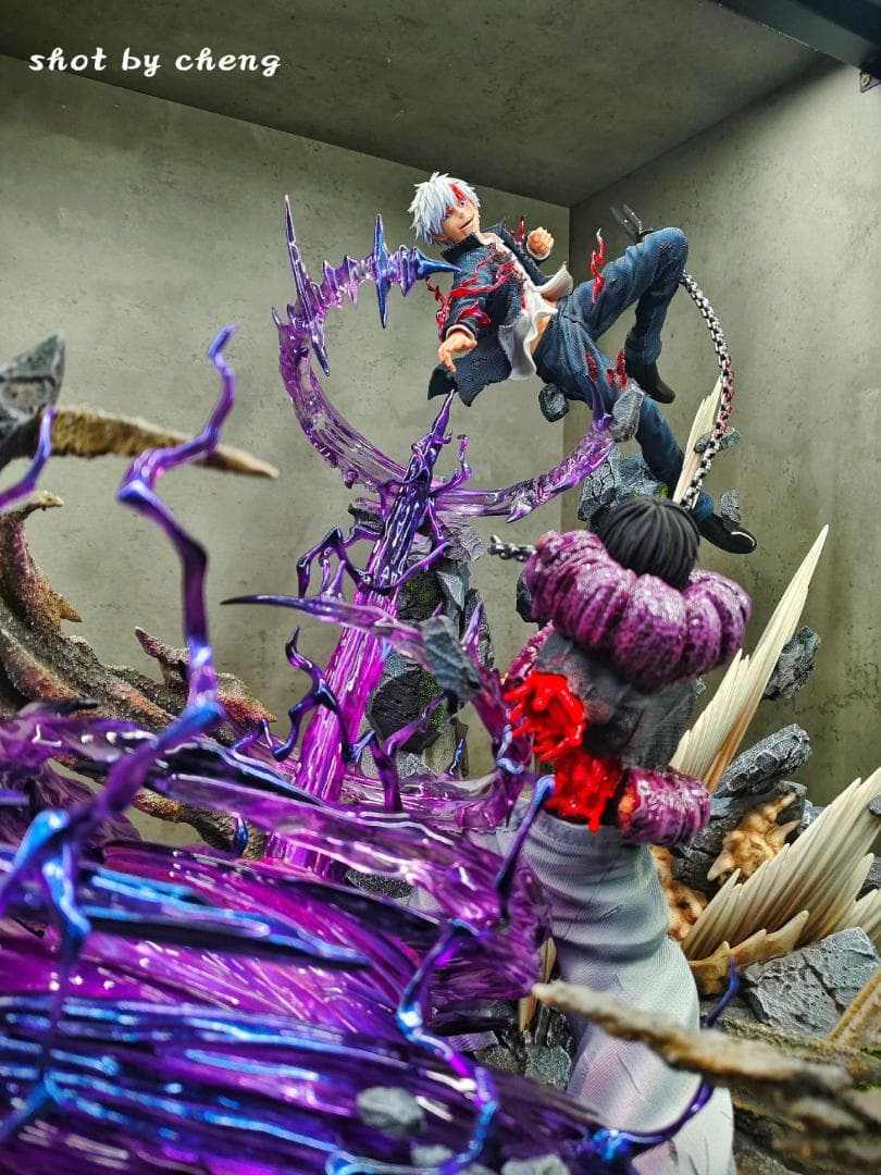 呪術廻戦 五条悟 伏黒甚爾 茈 ガレージキット フィギュア 1/6スケール