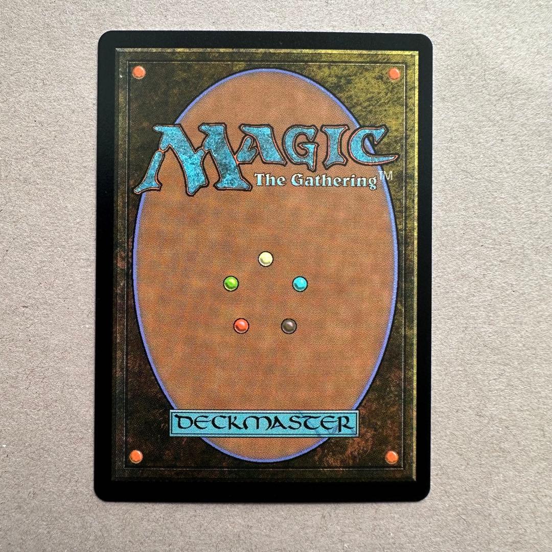 【テクスチャー・Foil】ボーダーレス版　マナ吸収　/ Mana Drain