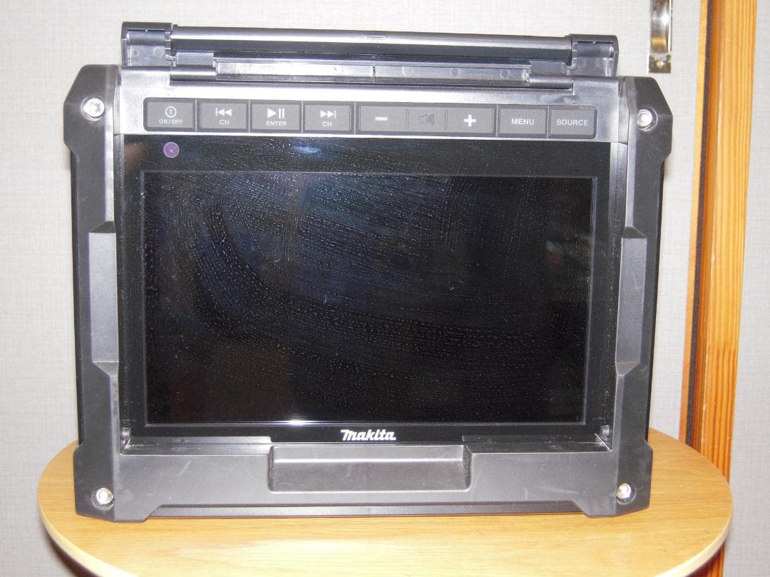 クラウンさん 専用 マキタ Makita 充電式 ラジオ テレビ TV100