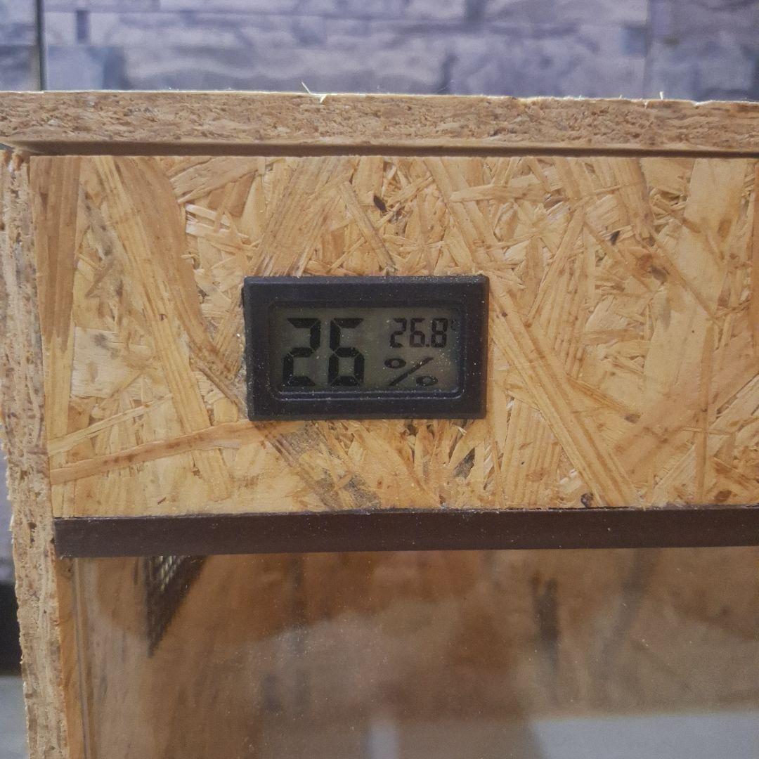 温室度計内臓！OSB木製ケージ450(未使用)