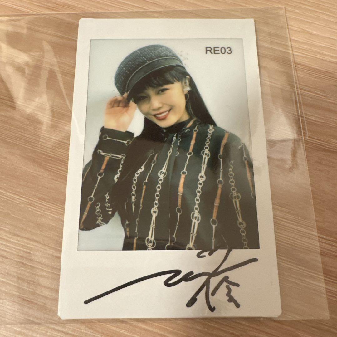 鷲尾伶菜 2022年CLクリスマスくじ Wチャンス 直筆サイン入りチェキ rei