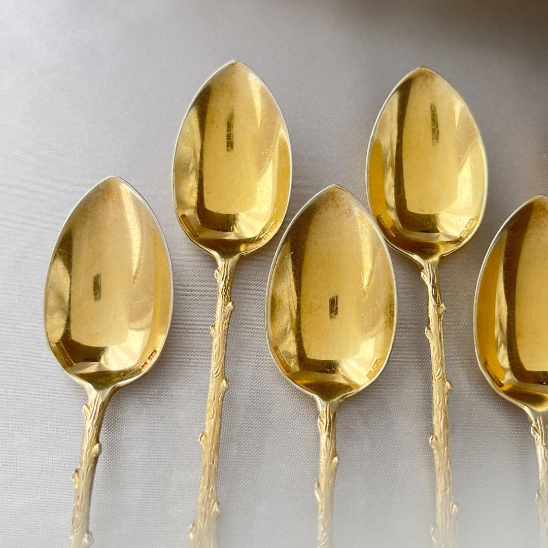 【仏蘭西】デミタススプーン 11本【シルバープレート】 10.5cm