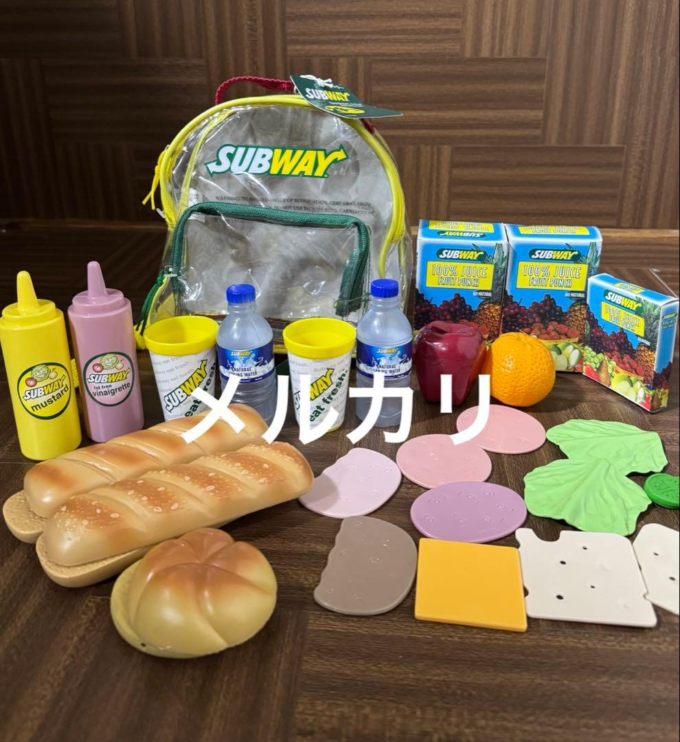 アメトイ ヴィンテージ プレイフード ままごと SUBWAY 未使用