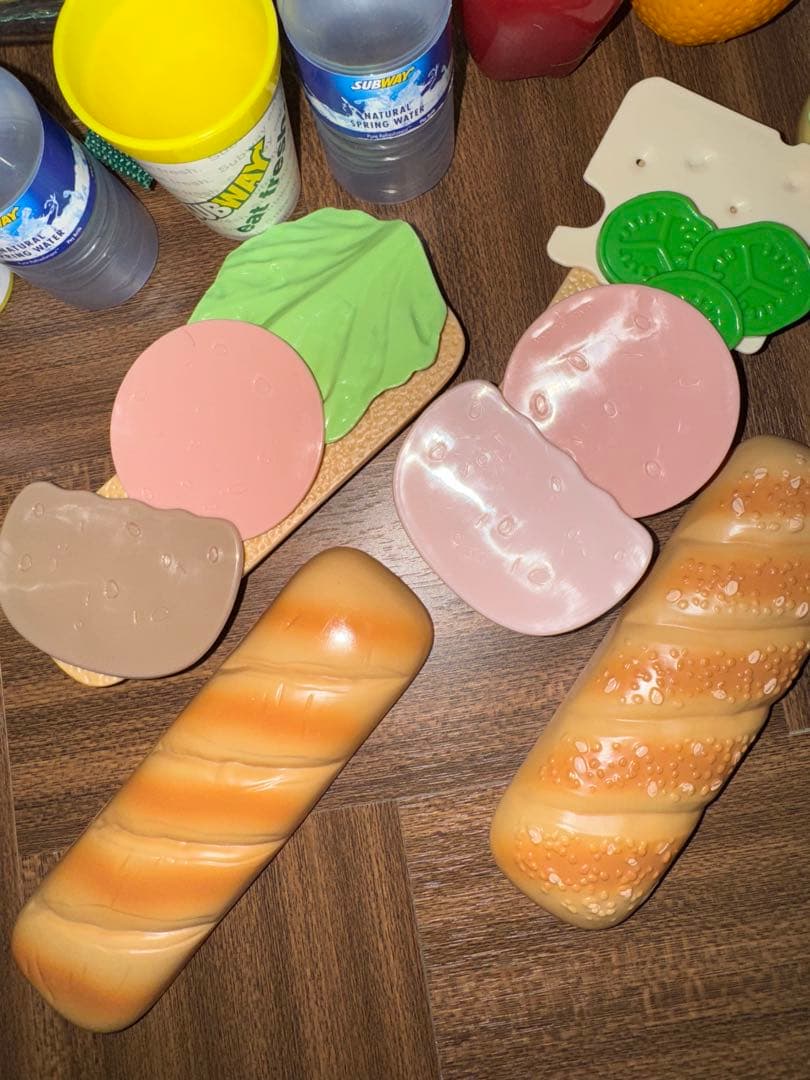 アメトイ ヴィンテージ プレイフード ままごと SUBWAY 未使用