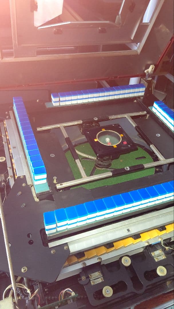 【堅実な男。】全自動麻雀卓 アモス GABIN 1型 60Hz機