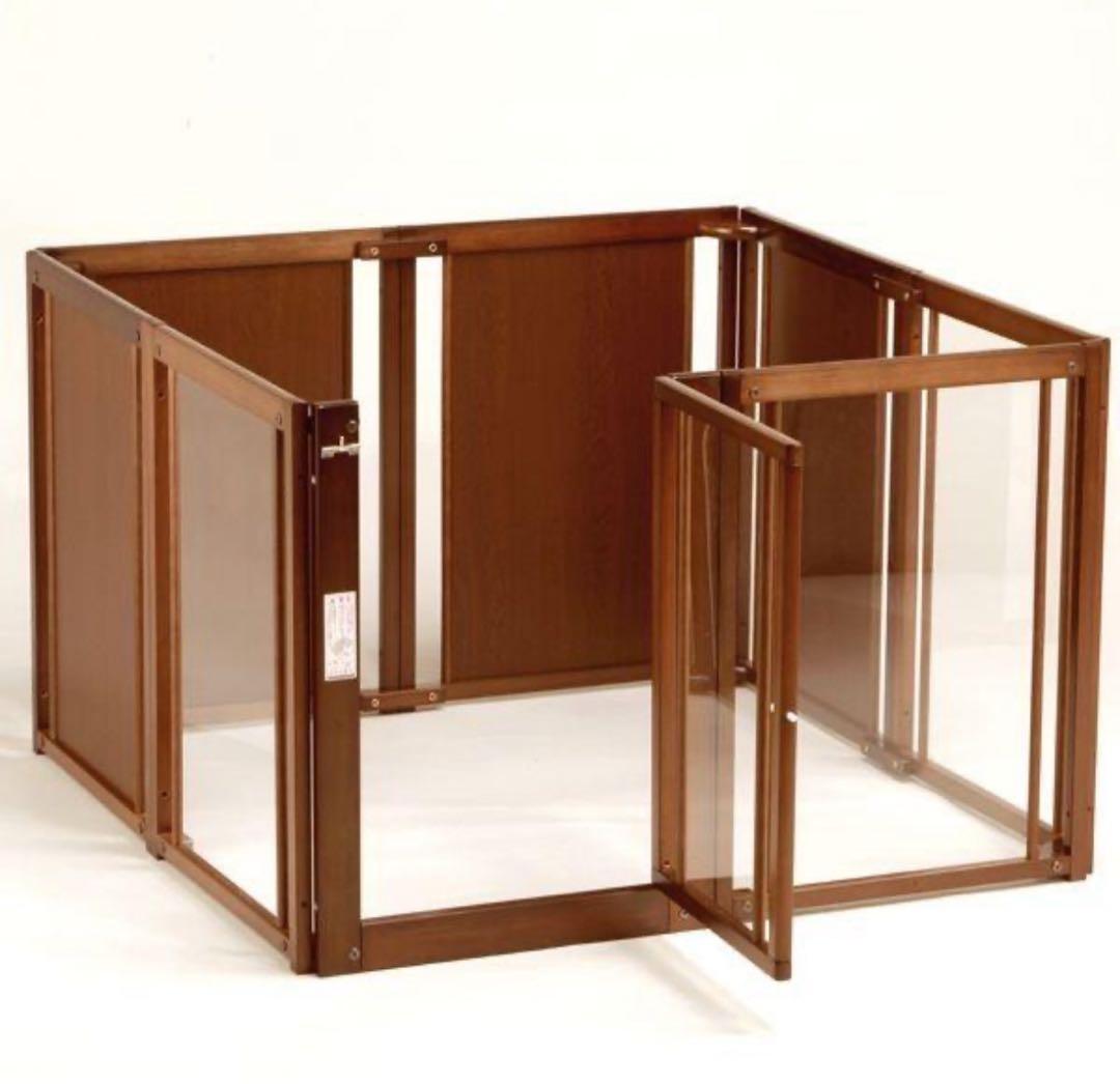 新品未使用❣️Kiinus ペットサークル F 80Lアクリル　専用ルーフ付き