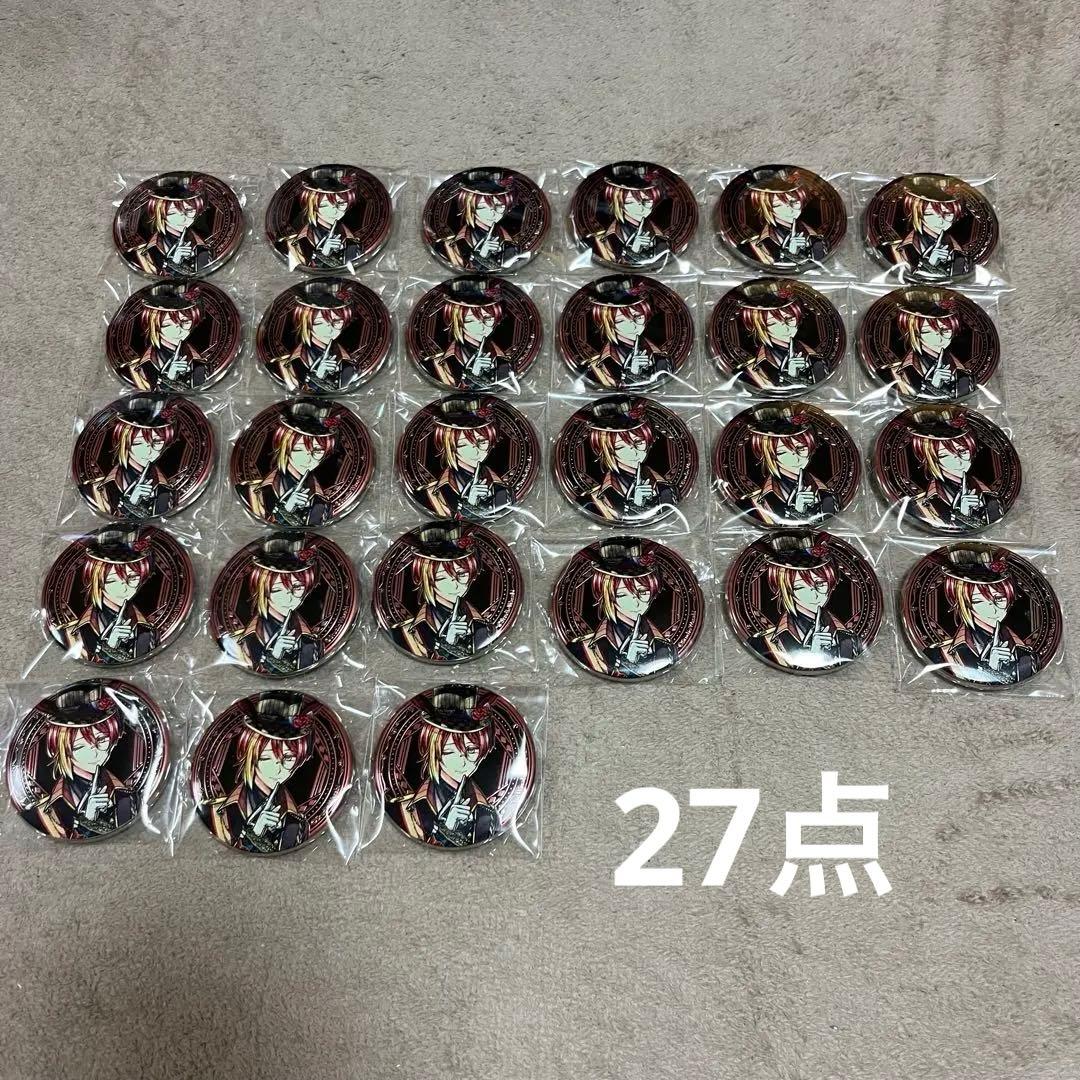 フェネス メタル缶バッジ あくねこ展 あくねこ