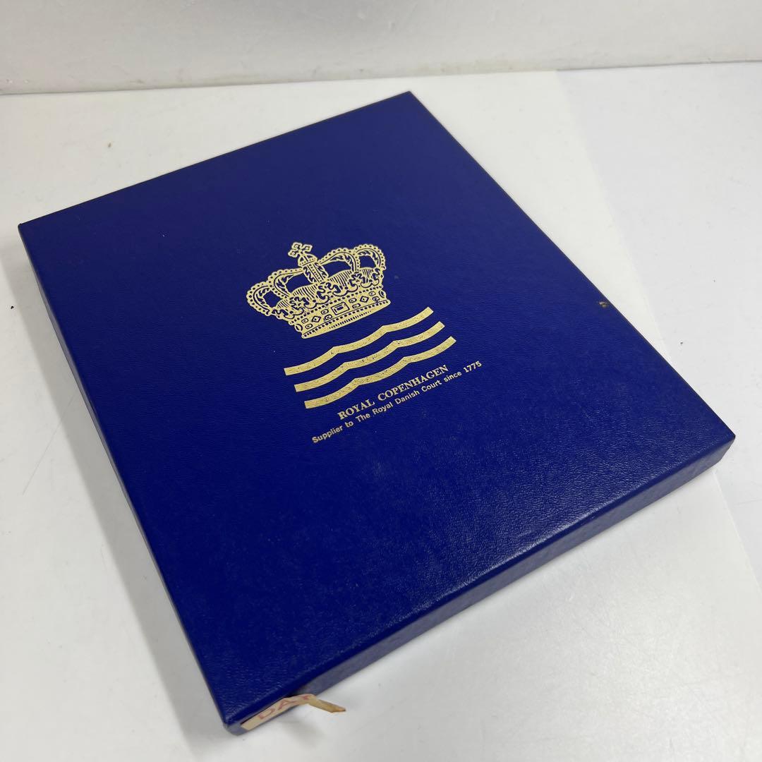 ロイヤルコペンハーゲンプラーク陶板画　天使　直径15㎝　箱付東T7-0601①