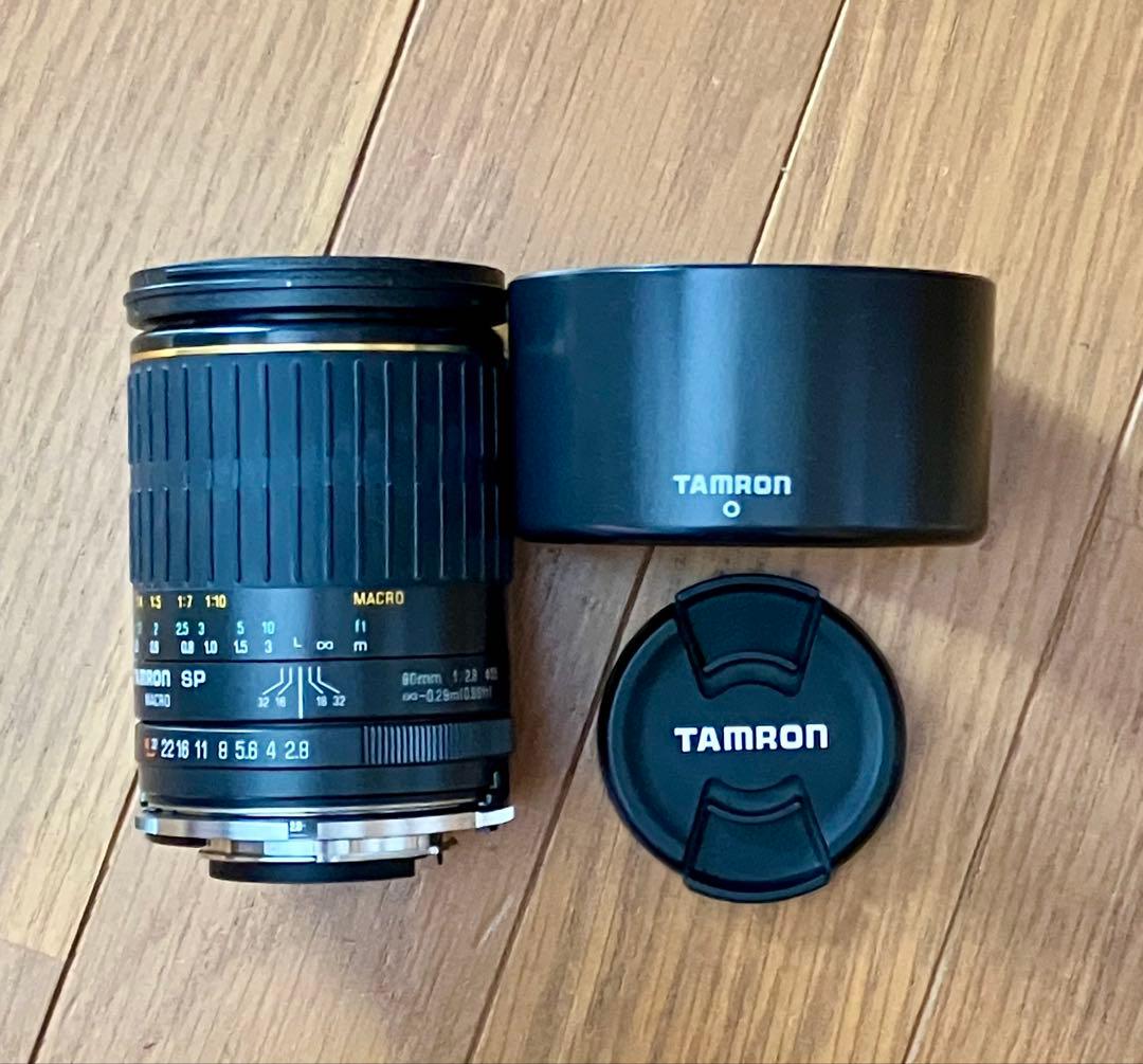 【名レンズ良品】タムロンSP90mmF2.8マクロ アダプトールⅡ NikonF