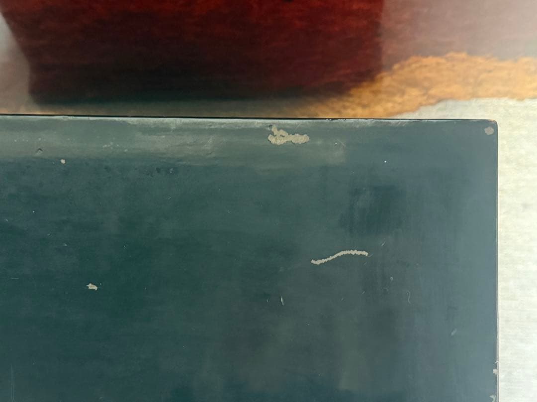 螺鈿付　山水人物図小箪笥　茶棚　送料込み260122