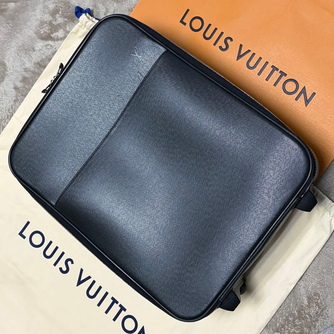 極美品■ルイヴィトン■タイガ ペガス45 ブラック 黒 スーツケース 機内持ち込