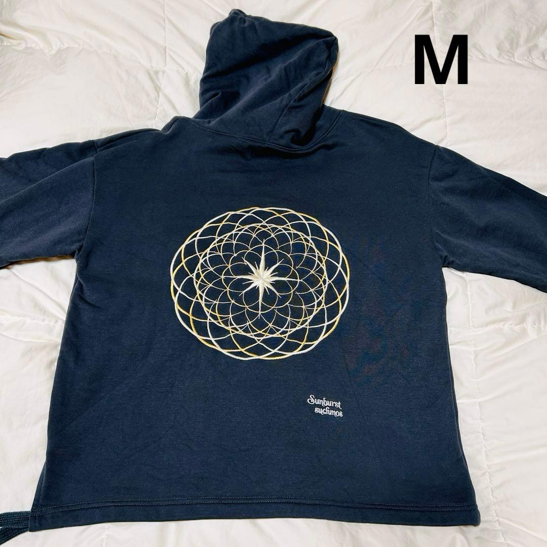 美品　Suchmos　Sunburst　フーディー　ブラック　パーカー　Mサイズ