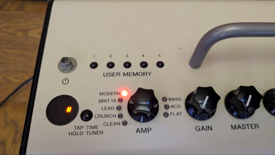 きゃろ　Yamaha THR10 ギターアンプ クリーム　難あり