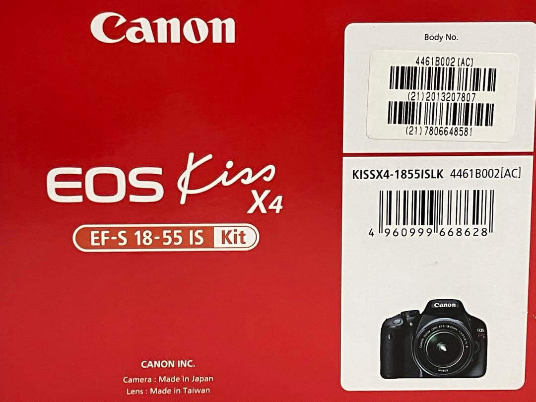 Canon EOSKissX4 18-55mm一眼レフ露出計 レンズフィルター付