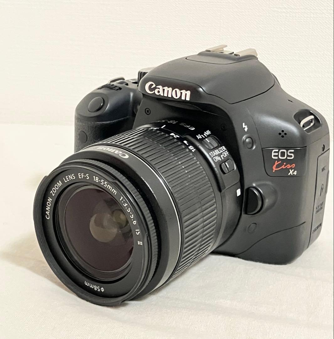 Canon EOSKissX4 18-55mm一眼レフ露出計 レンズフィルター付