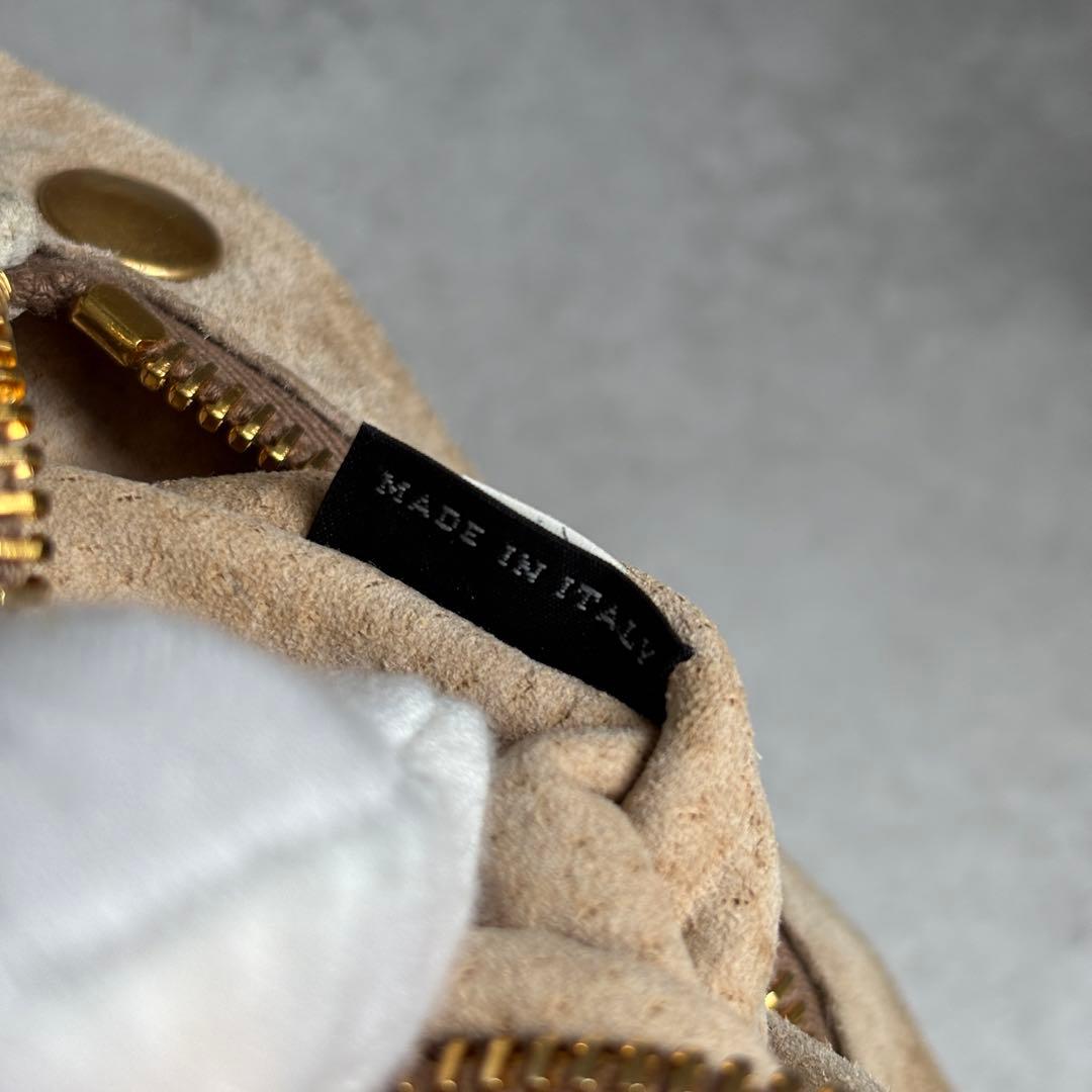 miu miu 2way ショルダーバッグ ロゴ レザー archive 茶