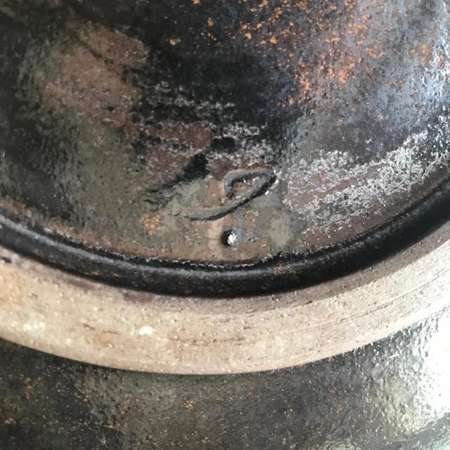 壺屋焼 大皿　島袋常秀