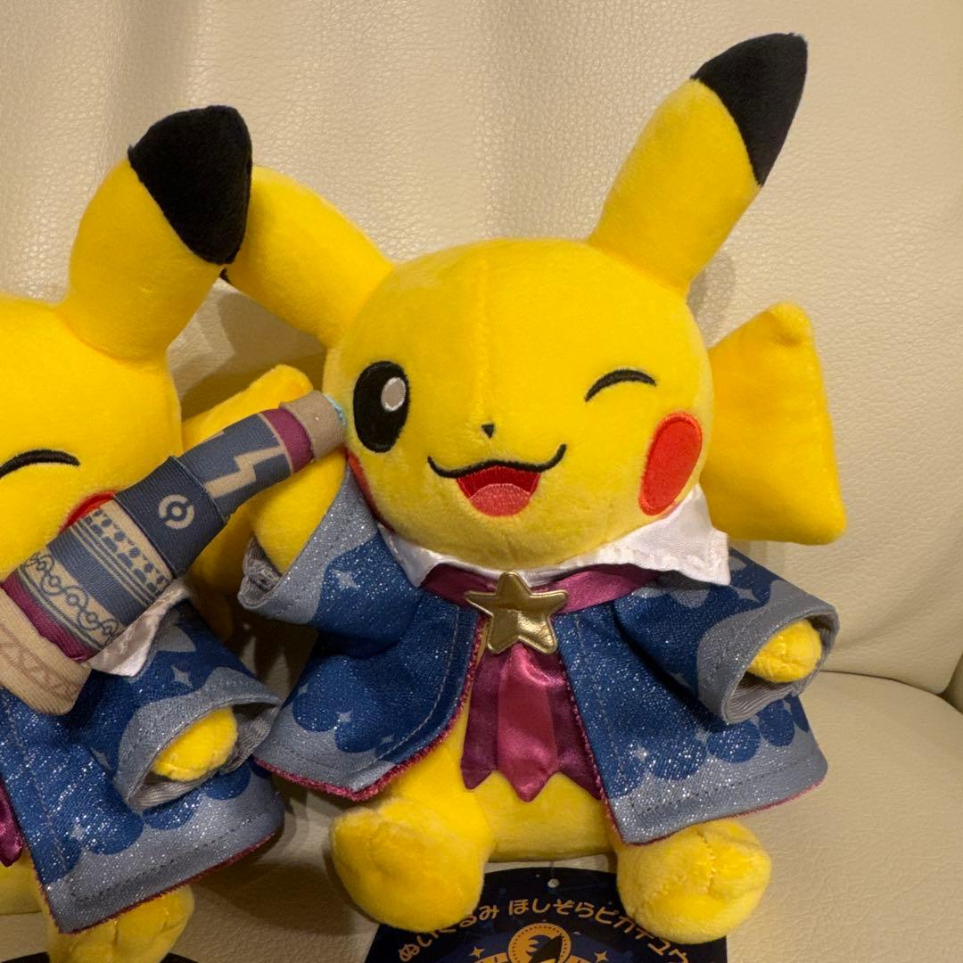 3体セット ポケモン天文台 限定商品 ほしぞらピカチュウ ポケモン 認定証付き