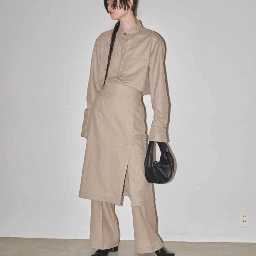 美品！TODAYFUL leather wrap bag ブラック