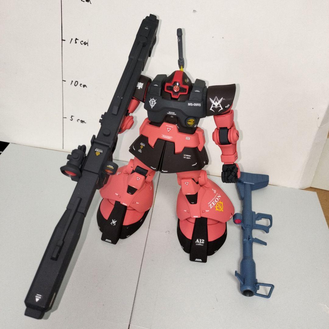 孫*空様 MG 1/100 シャア専用リック・ドム 塗装完成品 ガンプラ ガンダ