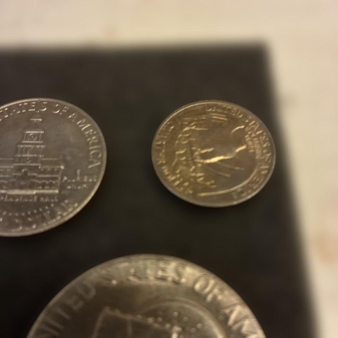 1976年記念硬貨セット　アイゼンハワー 1ドル硬貨 アメリカ独立200周年