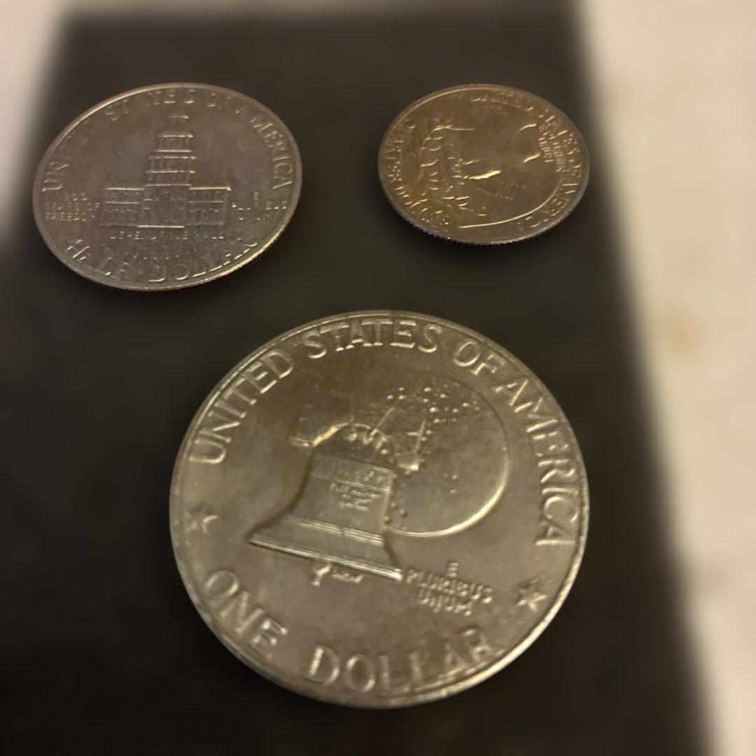 1976年記念硬貨セット　アイゼンハワー 1ドル硬貨 アメリカ独立200周年