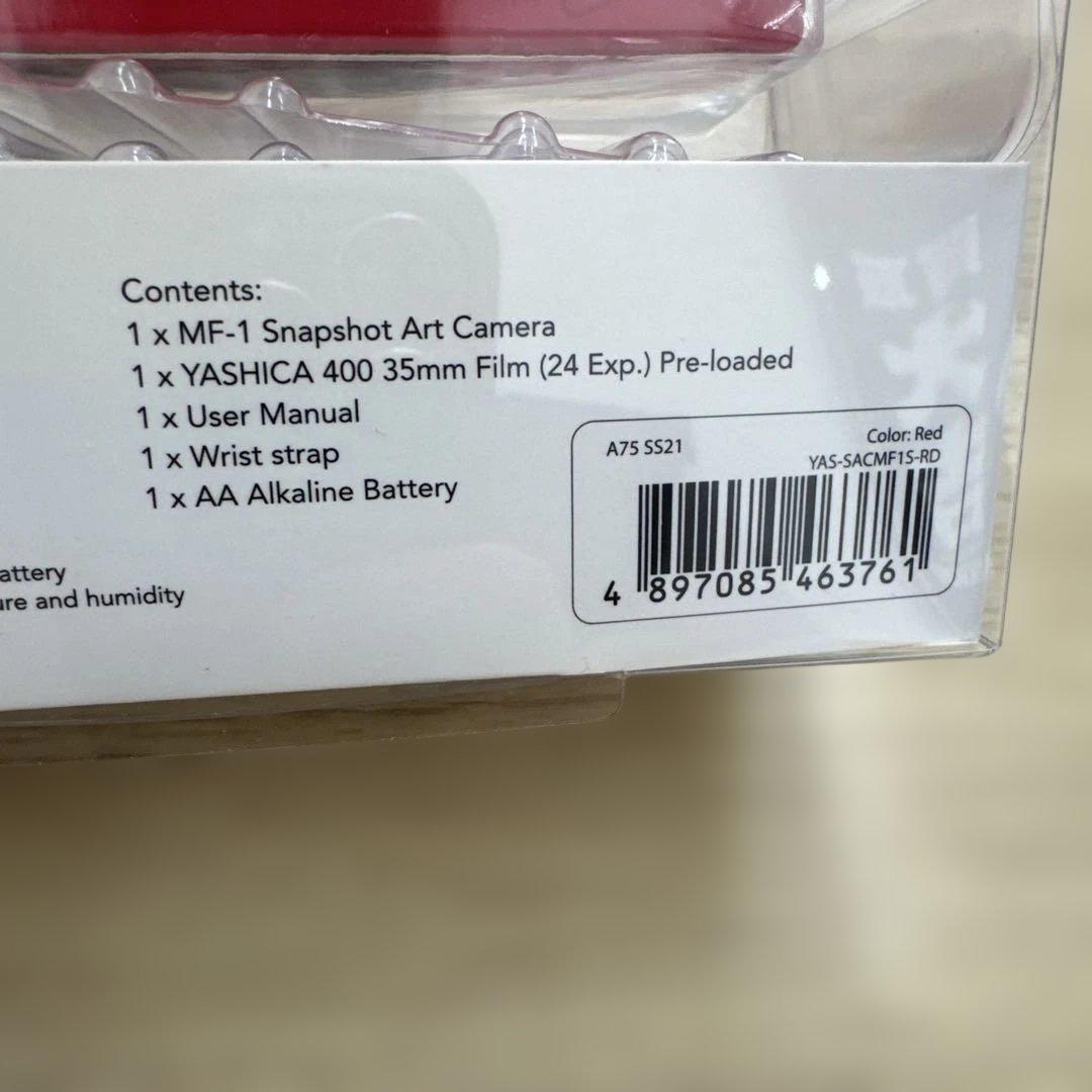 YASHICA Supreme 赤 コンパクトフィルムカメラ