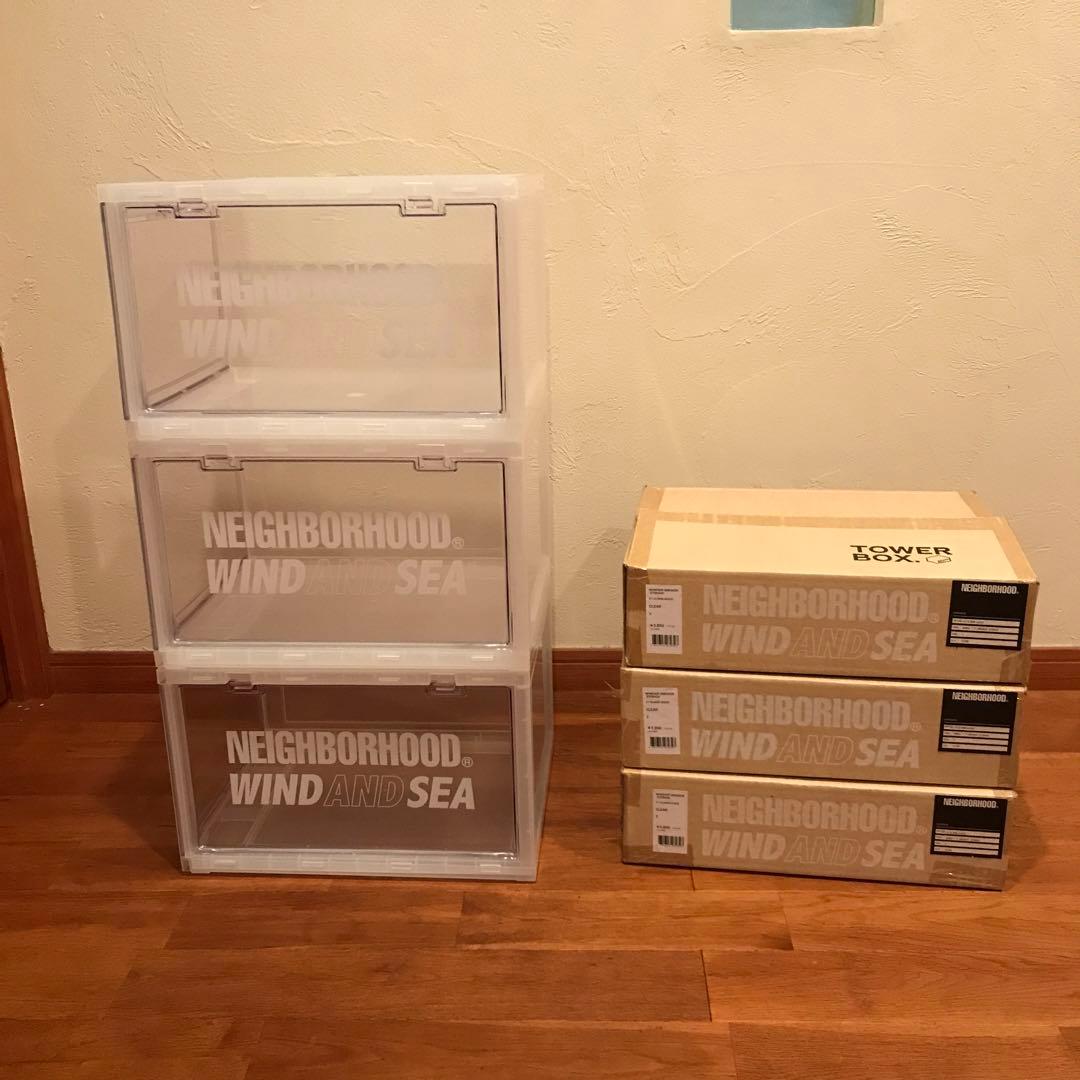 NEIGHBORHOOD WIND AND SEA 収納ボックス 3個セット