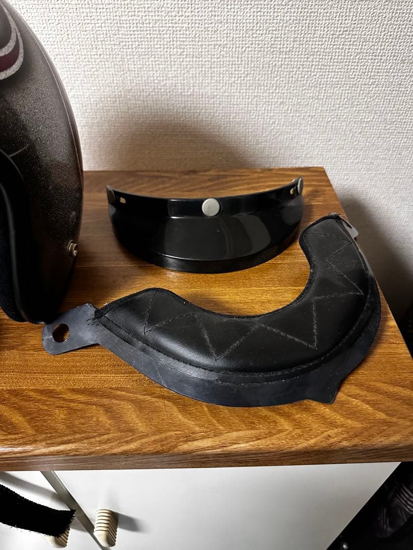 AVENGER ジェットヘルメット ブラック シルバー