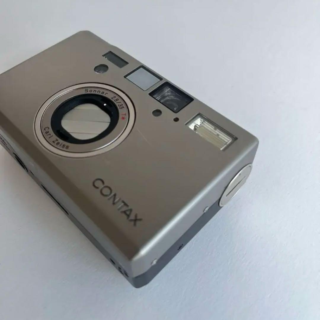 【美品】CONTAX T3 専用ケース・付属品付き ※おまけ電池2個付き