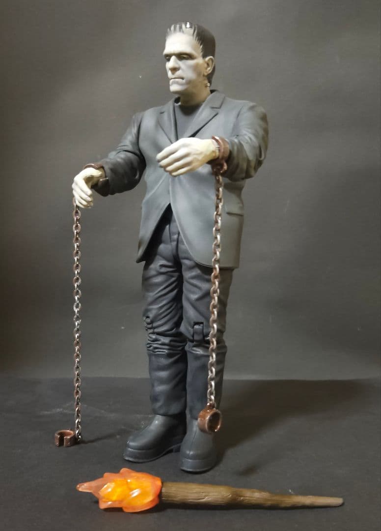 SIDESHOW製フィギュア フランケンシュタインの怪物リペイント完成品