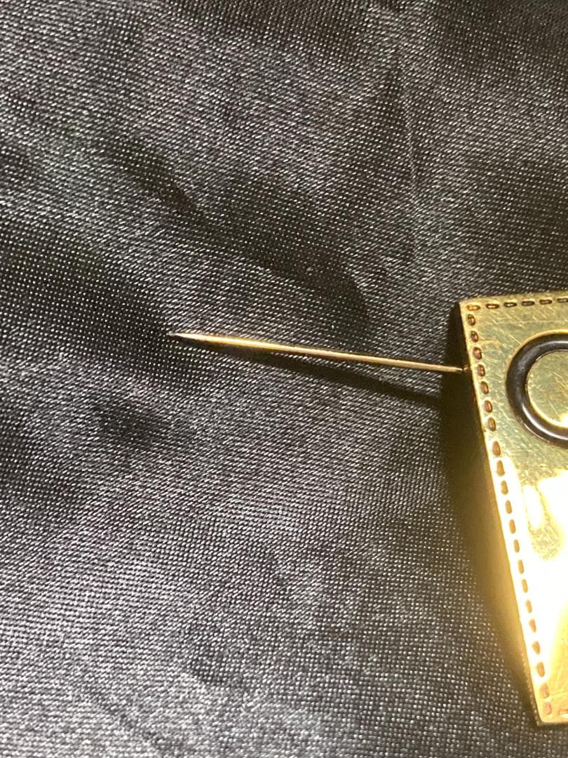 シャネル プレート ブローチ ココマーク ロゴ ゴールド GP