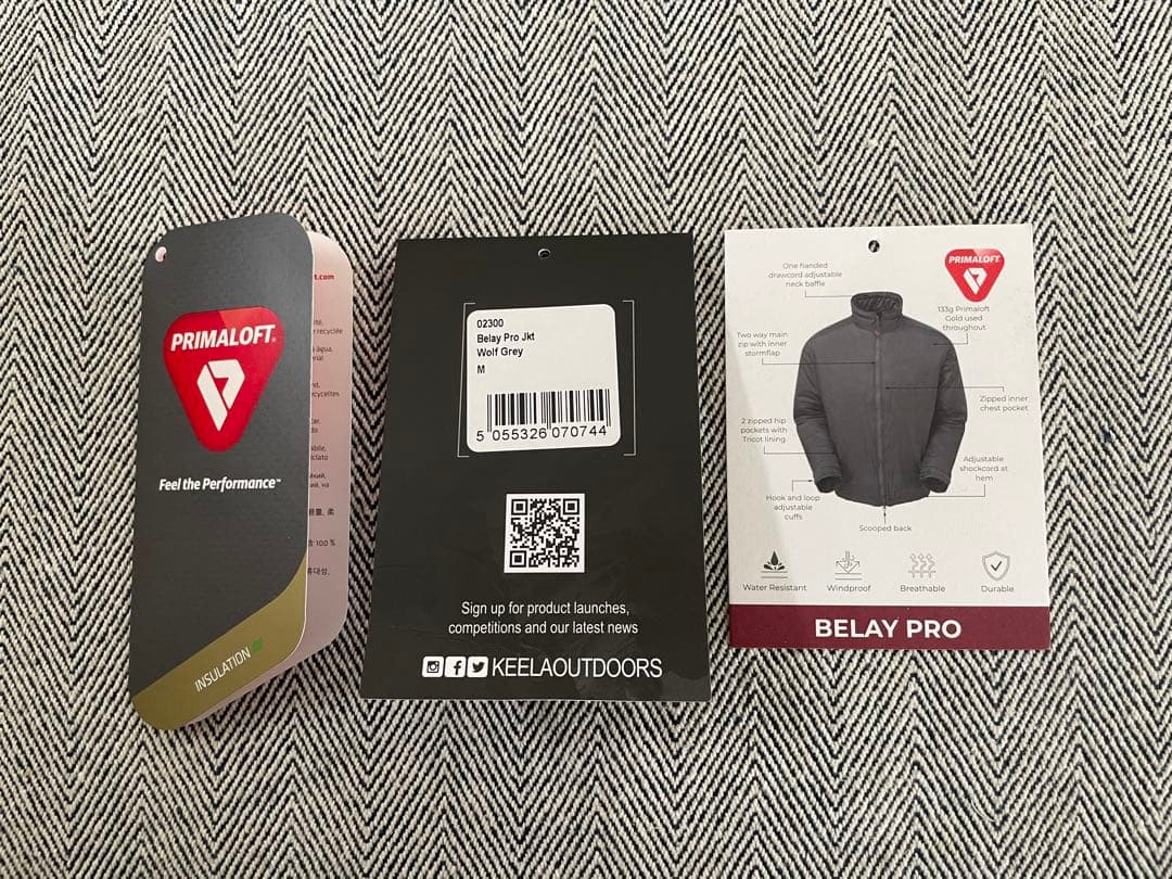 KEELA キーラ ビレイプロジャケット Mサイズ