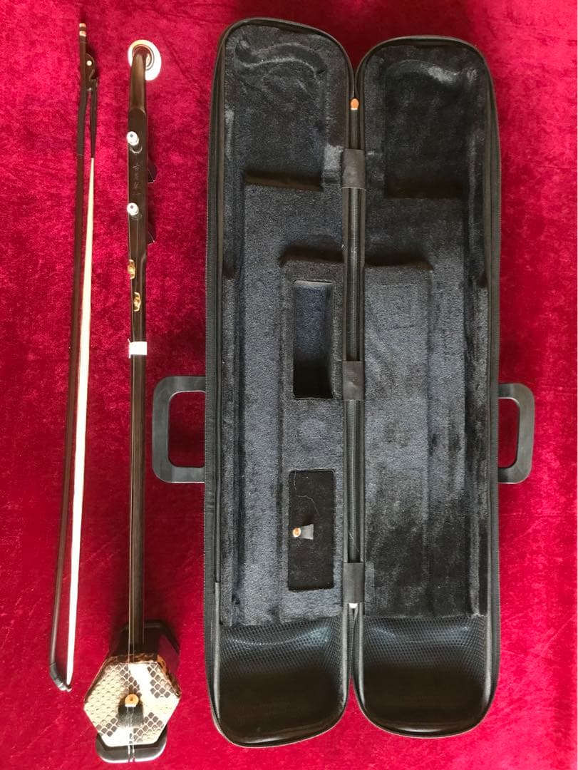 yoshiaki 専用二胡★上級黒檀★古月琴坊・黄建洪製作★十年保証