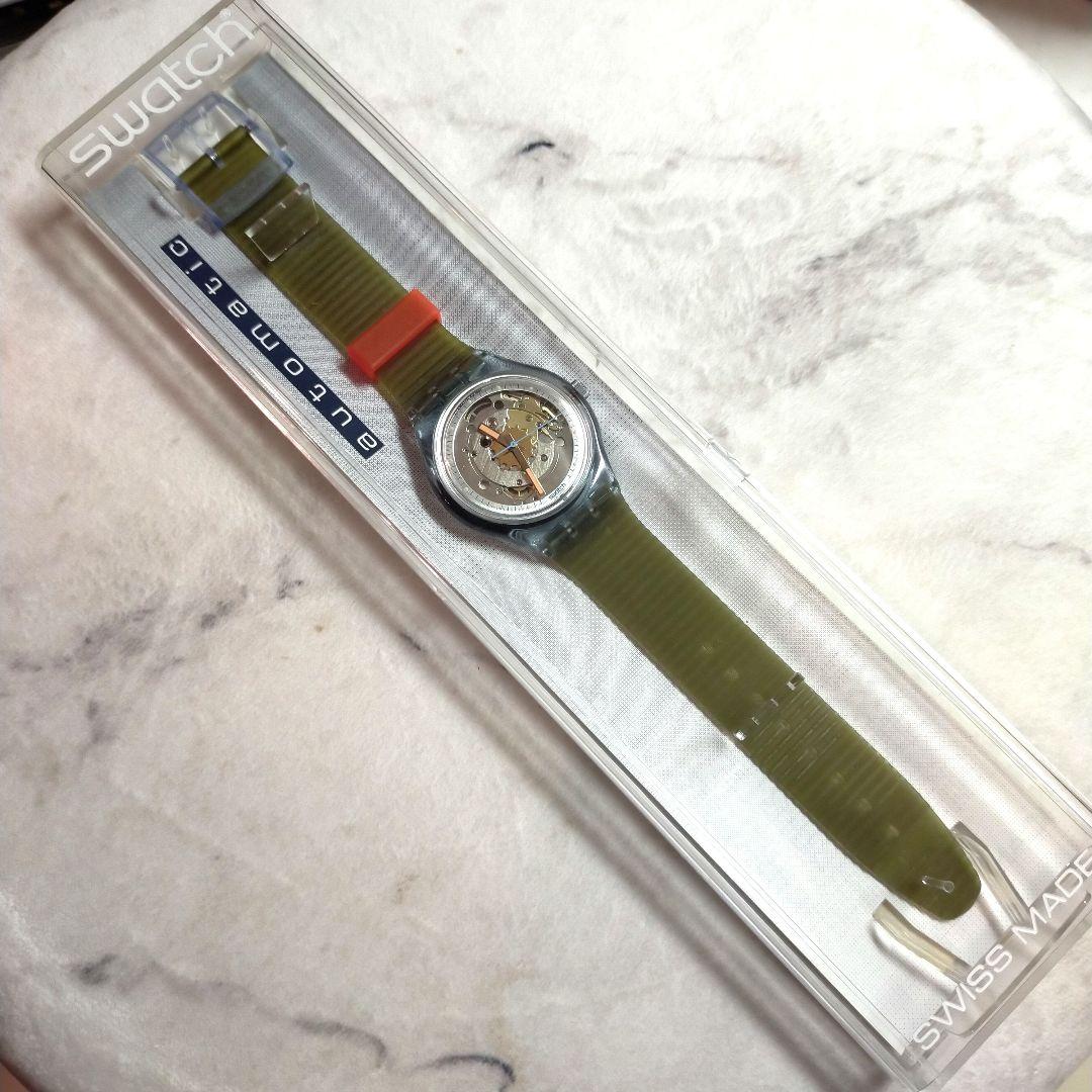 アンティーク Swatch 初代オートマブルーマチック　SAN100 1991