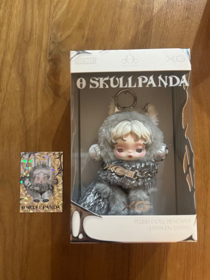 新品 SKULLPANDA XG スカルパンダ POPMART ノベルティ